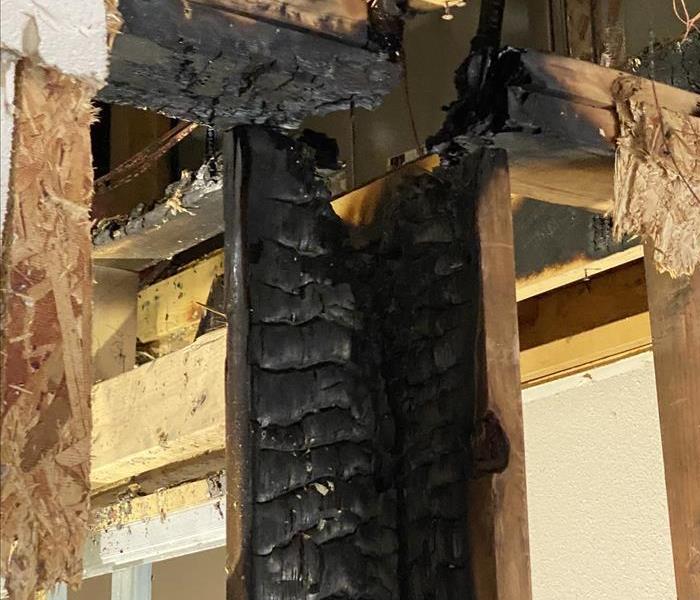 A burnt joint in a home in Sedona, Arizona